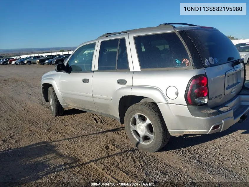 2008 Chevrolet Trailblazer Fleet VIN: 1GNDT13S882195980 Lot: 40484756