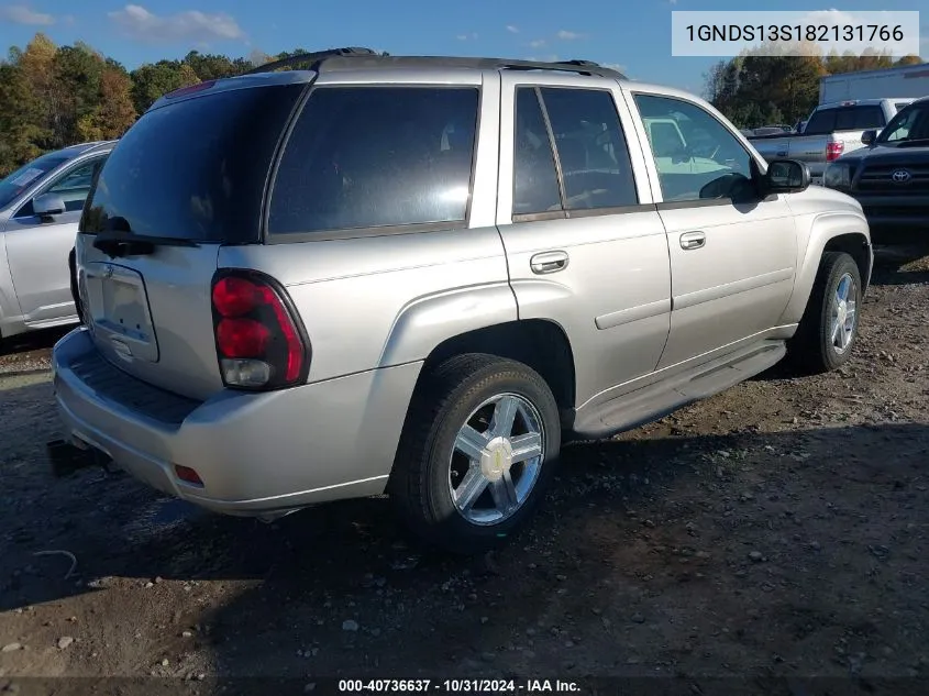 2008 Chevrolet Trailblazer Lt VIN: 1GNDS13S182131766 Lot: 40736637