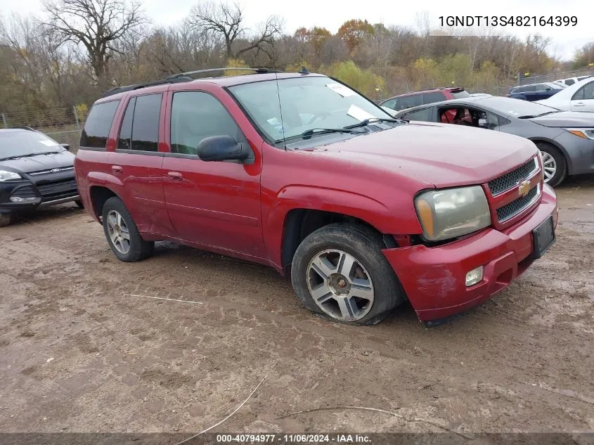 2008 Chevrolet Trailblazer Lt W/2Lt VIN: 1GNDT13S482164399 Lot: 40794977