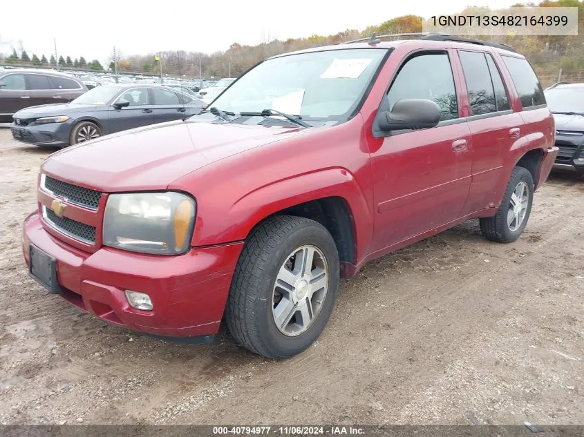 2008 Chevrolet Trailblazer Lt W/2Lt VIN: 1GNDT13S482164399 Lot: 40794977