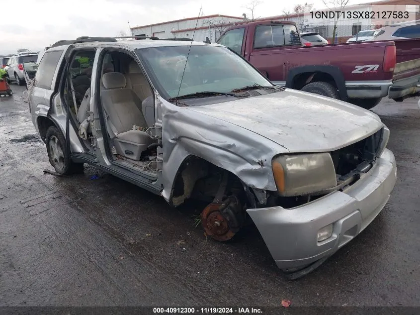 2008 Chevrolet Trailblazer Lt VIN: 1GNDT13SX82127583 Lot: 40912300