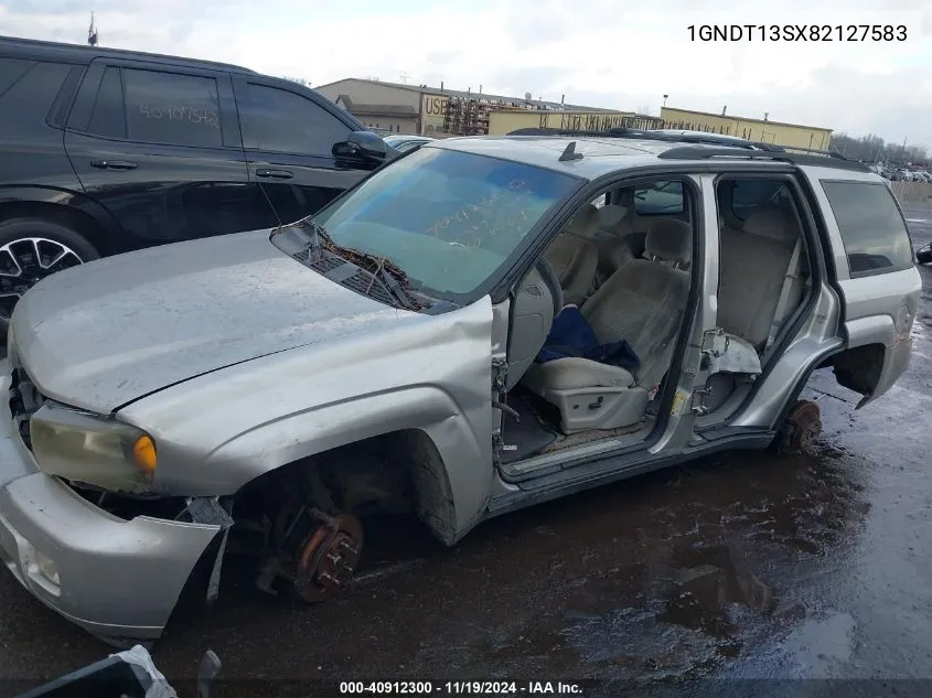 2008 Chevrolet Trailblazer Lt VIN: 1GNDT13SX82127583 Lot: 40912300