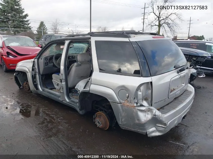 2008 Chevrolet Trailblazer Lt VIN: 1GNDT13SX82127583 Lot: 40912300