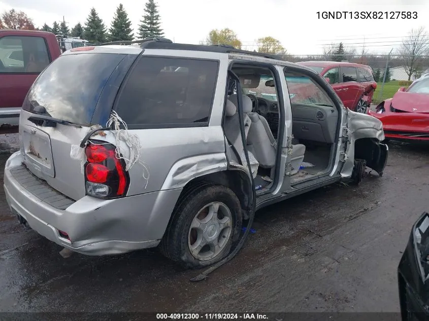 2008 Chevrolet Trailblazer Lt VIN: 1GNDT13SX82127583 Lot: 40912300