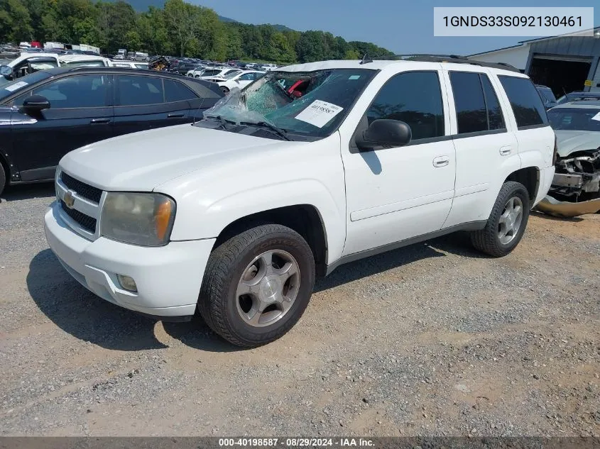 1GNDS33S092130461 2009 Chevrolet Trailblazer Lt