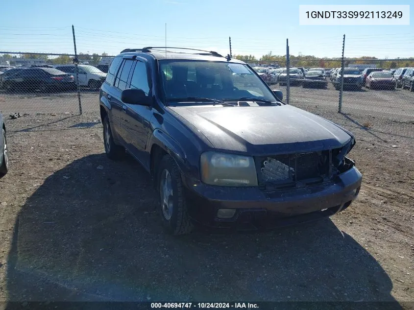 1GNDT33S992113249 2009 Chevrolet Trailblazer Lt