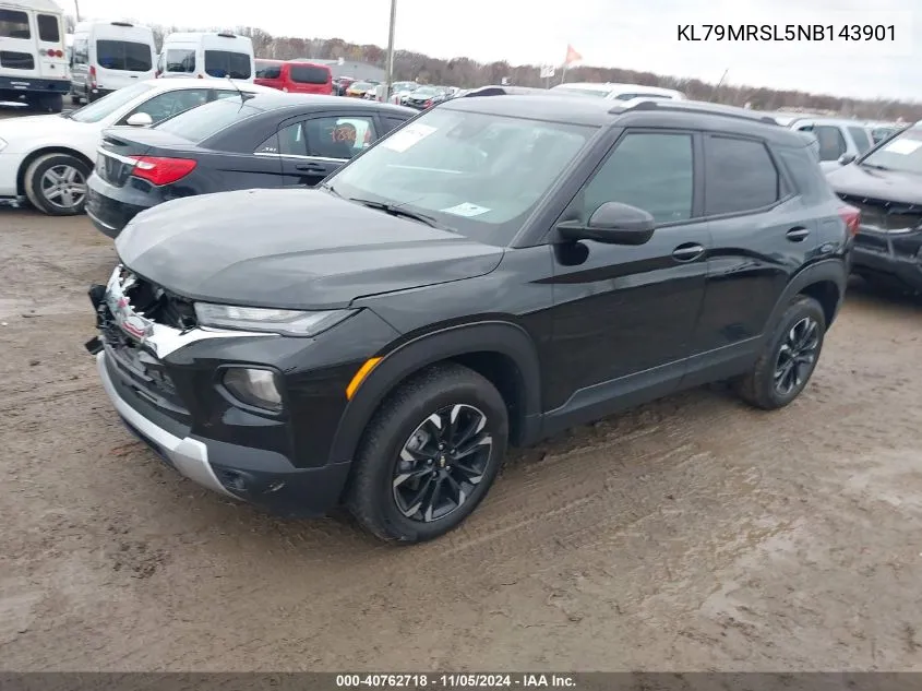 2022 Chevrolet Trailblazer Awd Lt VIN: KL79MRSL5NB143901 Lot: 40762718