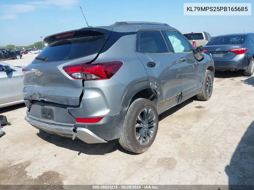 2023 Chevrolet Trailblazer Fwd Lt VIN: KL79MPS25PB165685 Lot: 39524218