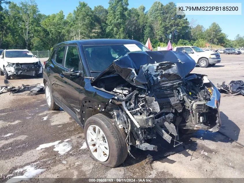 2023 Chevrolet Trailblazer Fwd Ls VIN: KL79MMS22PB185200 Lot: 39608169