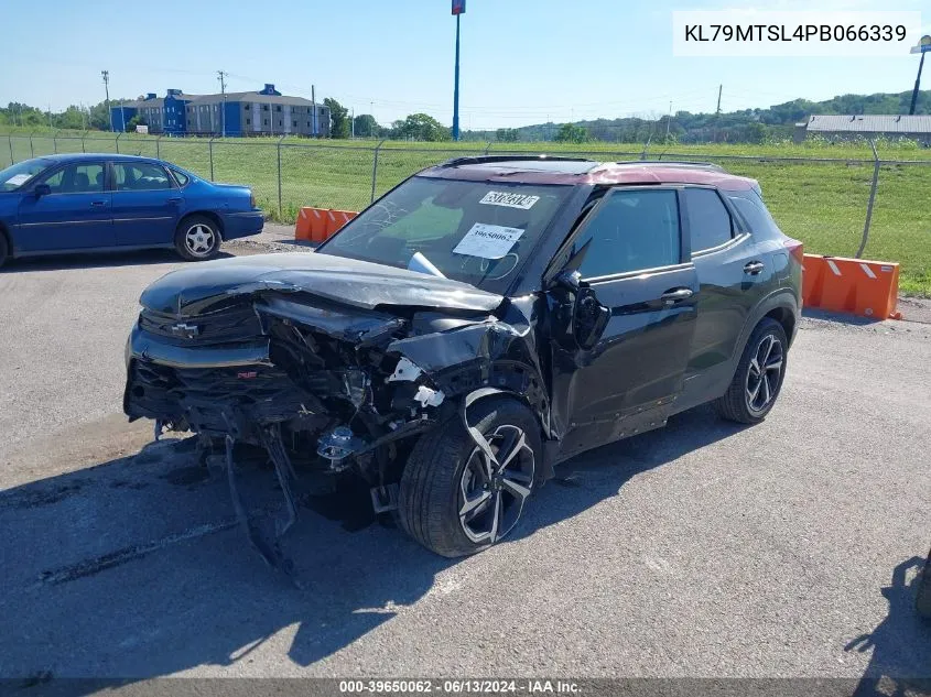 2023 Chevrolet Trailblazer Fwd Rs VIN: KL79MTSL4PB066339 Lot: 39650062