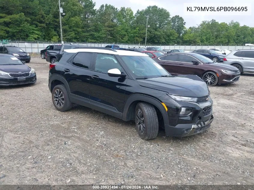 2023 Chevrolet Trailblazer Fwd Activ VIN: KL79MVSL6PB096695 Lot: 39931494