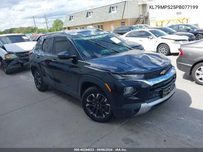 2023 Chevrolet Trailblazer Fwd Lt VIN: KL79MPS25PB077199 Lot: 40294033