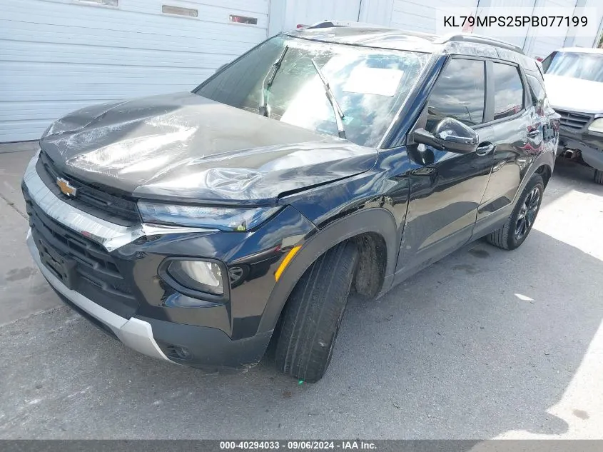 2023 Chevrolet Trailblazer Fwd Lt VIN: KL79MPS25PB077199 Lot: 40294033