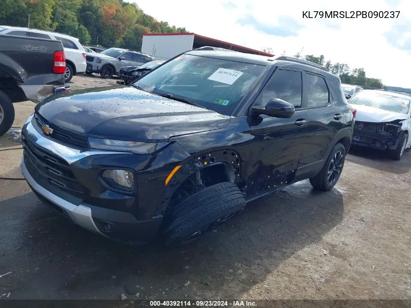 2023 Chevrolet Trailblazer Awd Lt VIN: KL79MRSL2PB090237 Lot: 40392114