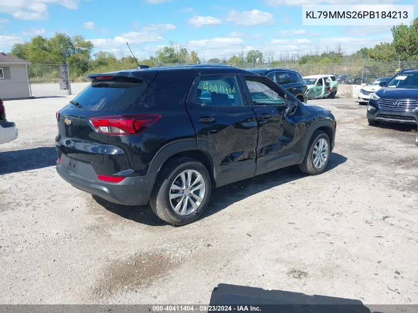 KL79MMS26PB184213 2023 Chevrolet Trailblazer Fwd Ls