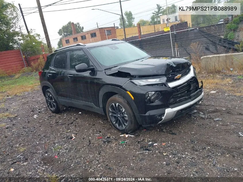 2023 Chevrolet Trailblazer Fwd Lt VIN: KL79MPS21PB088989 Lot: 40426371