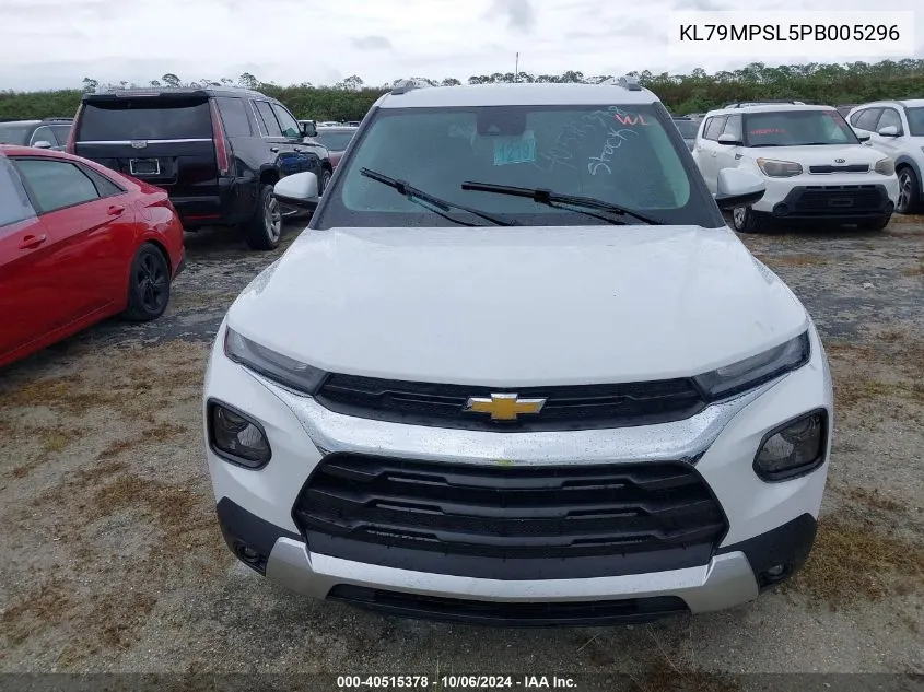 KL79MPSL5PB005296 2023 Chevrolet Trailblazer Lt