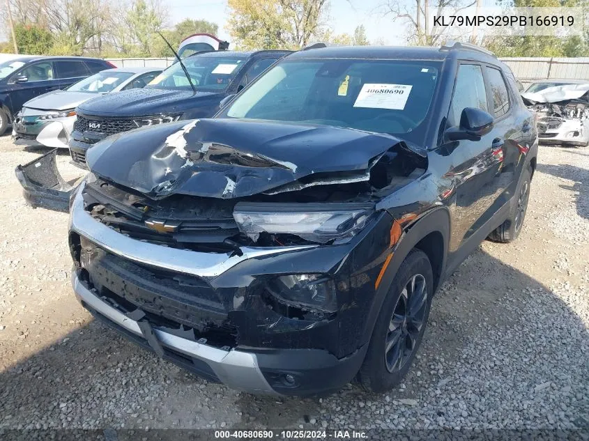 2023 Chevrolet Trailblazer Fwd Lt VIN: KL79MPS29PB166919 Lot: 40680690