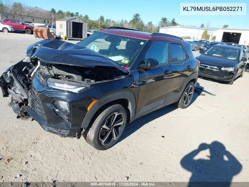 2023 Chevrolet Trailblazer Awd Rs VIN: KL79MUSL6PB052271 Lot: 40704515