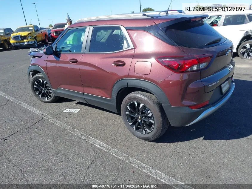 2023 Chevrolet Trailblazer Fwd Lt VIN: KL79MPSL5PB127897 Lot: 40776761