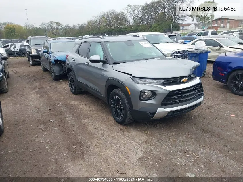 2023 Chevrolet Trailblazer Awd Lt VIN: KL79MRSL8PB195459 Lot: 40794836