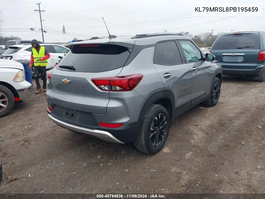 2023 Chevrolet Trailblazer Awd Lt VIN: KL79MRSL8PB195459 Lot: 40794836