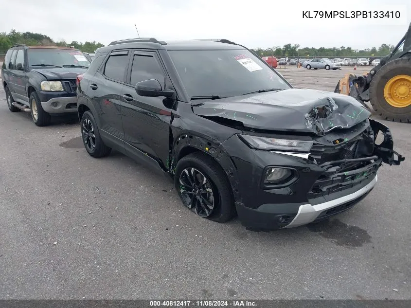 2023 Chevrolet Trailblazer Fwd Lt VIN: KL79MPSL3PB133410 Lot: 40812417