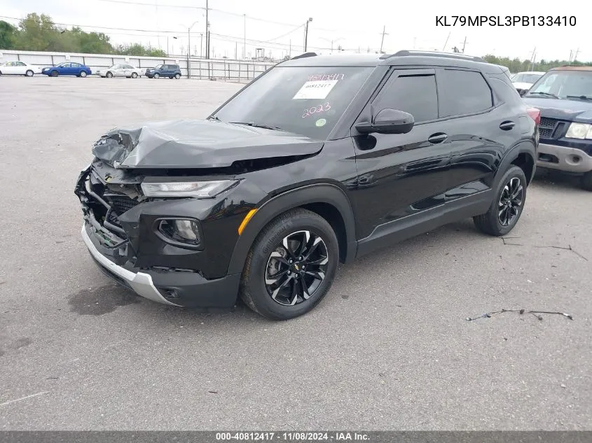 2023 Chevrolet Trailblazer Fwd Lt VIN: KL79MPSL3PB133410 Lot: 40812417