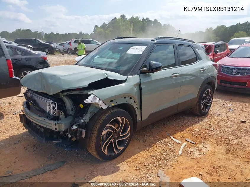 KL79MTSLXRB131214 2024 Chevrolet Trailblazer Fwd Rs