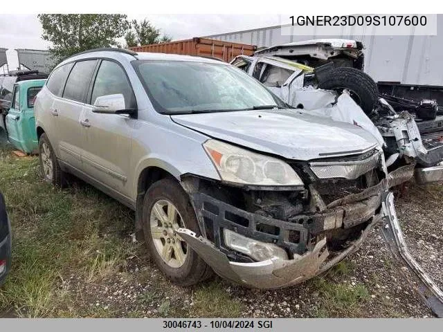 1GNER23D09S107600 2009 Chevrolet Traverse Lt