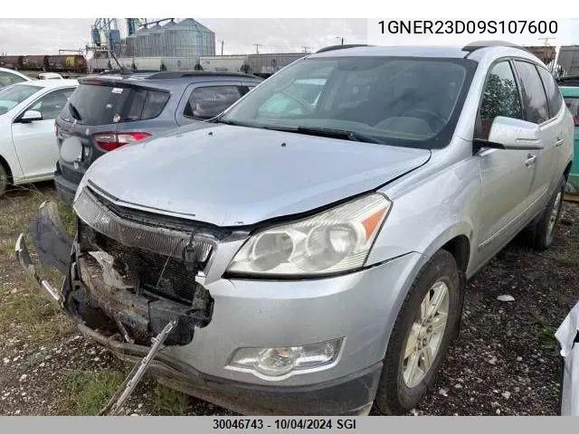 1GNER23D09S107600 2009 Chevrolet Traverse Lt