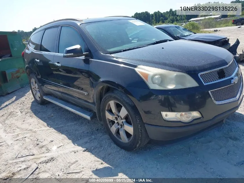 2009 Chevrolet Traverse Ltz VIN: 1GNER33D29S135226 Lot: 40209899