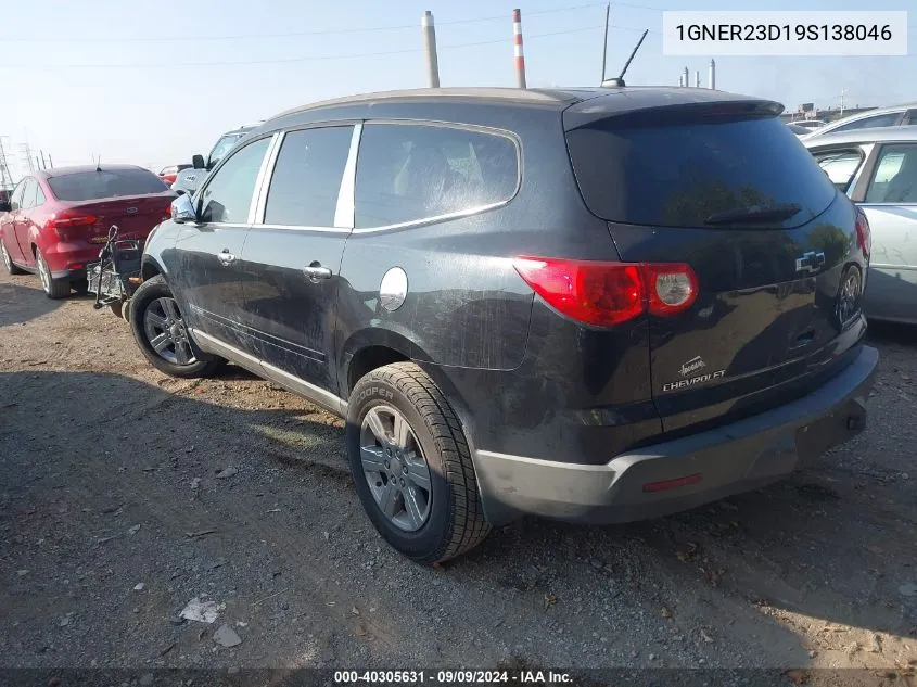 2009 Chevrolet Traverse Lt VIN: 1GNER23D19S138046 Lot: 40305631