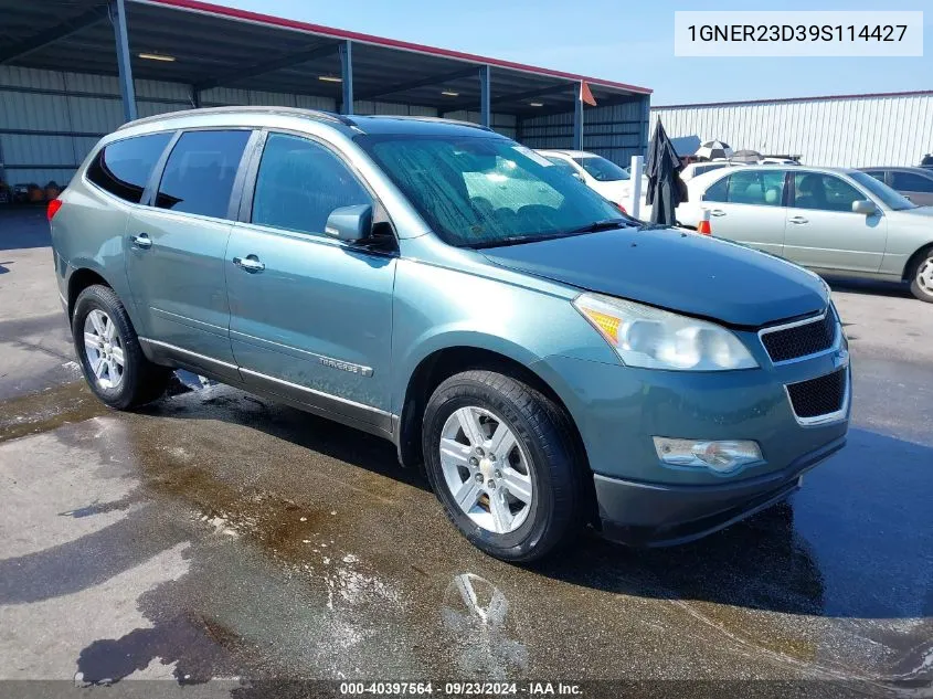 2009 Chevrolet Traverse Lt VIN: 1GNER23D39S114427 Lot: 40397564