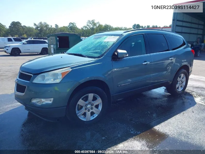 2009 Chevrolet Traverse Lt VIN: 1GNER23D39S114427 Lot: 40397564