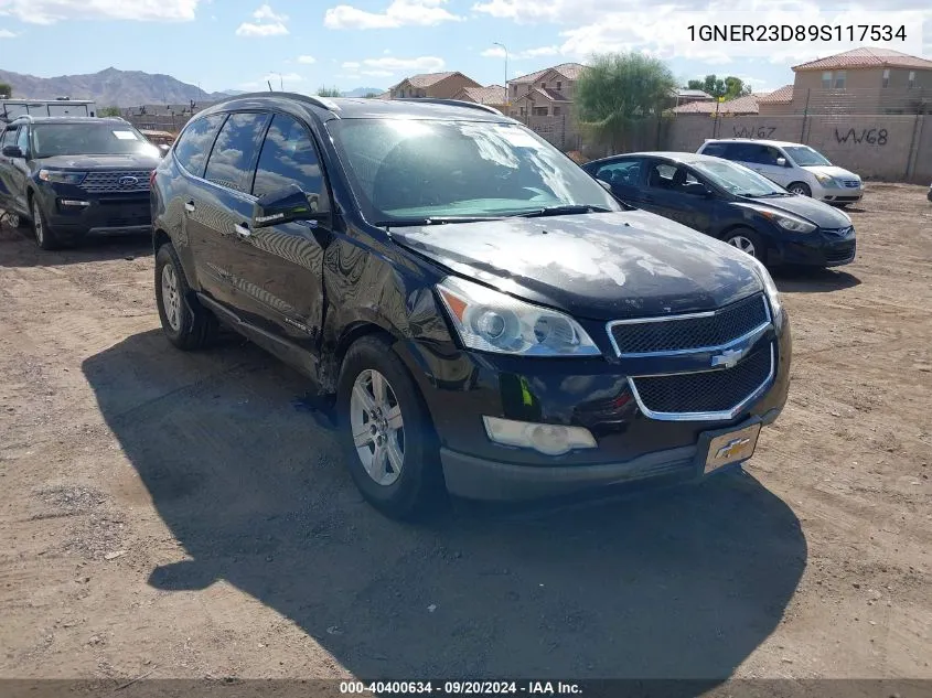 2009 Chevrolet Traverse Lt VIN: 1GNER23D89S117534 Lot: 40400634