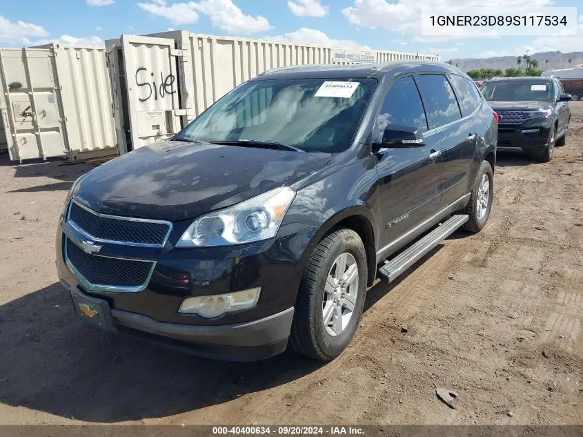 2009 Chevrolet Traverse Lt VIN: 1GNER23D89S117534 Lot: 40400634