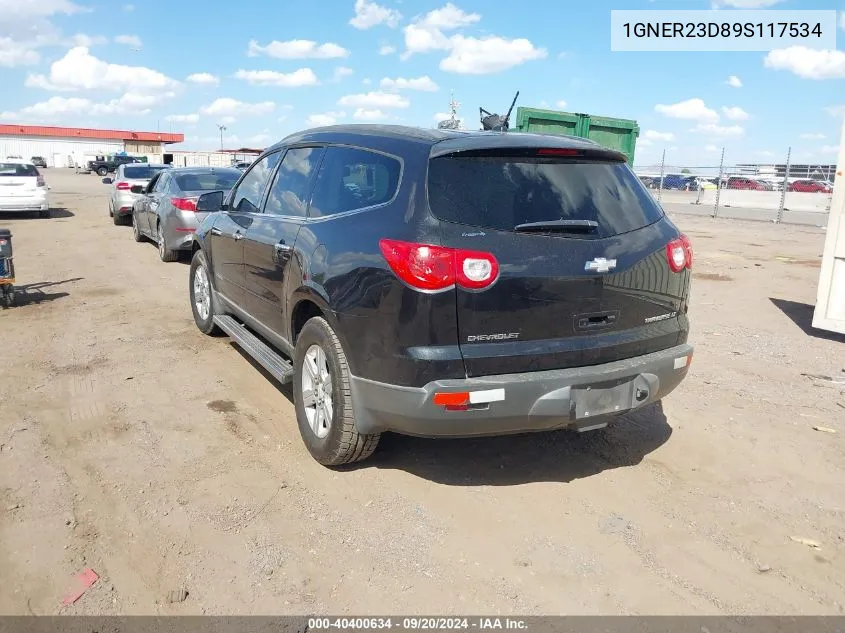 1GNER23D89S117534 2009 Chevrolet Traverse Lt