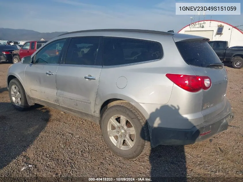 1GNEV23D49S151059 2009 Chevrolet Traverse Lt