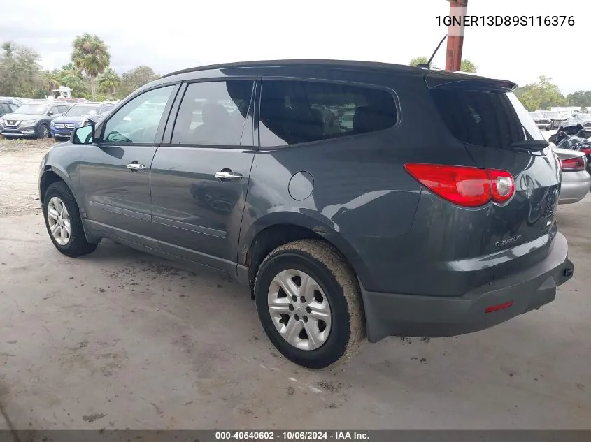 1GNER13D89S116376 2009 Chevrolet Traverse Ls