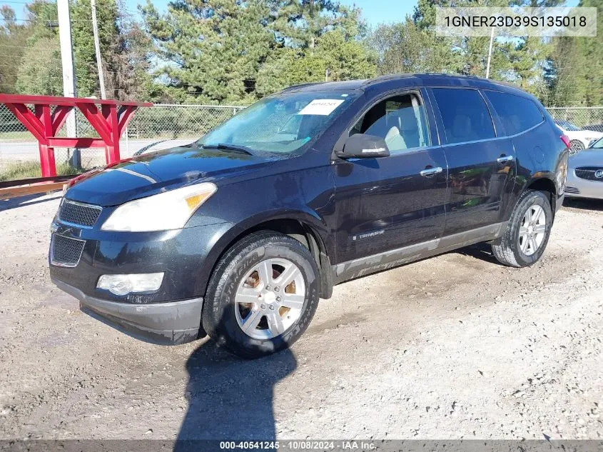 2009 Chevrolet Traverse Lt VIN: 1GNER23D39S135018 Lot: 40541245