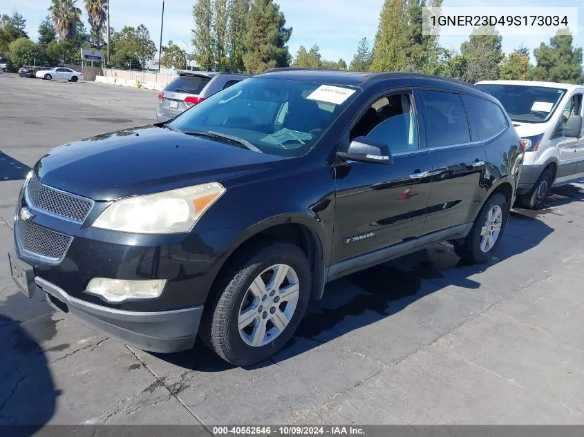 2009 Chevrolet Traverse Lt VIN: 1GNER23D49S173034 Lot: 40552646