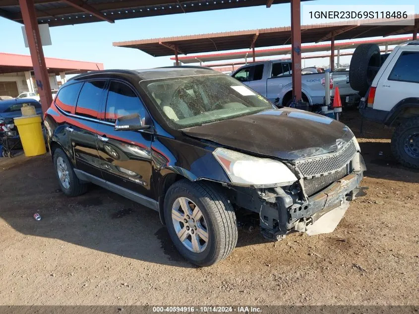 2009 Chevrolet Traverse Lt VIN: 1GNER23D69S118486 Lot: 40594916