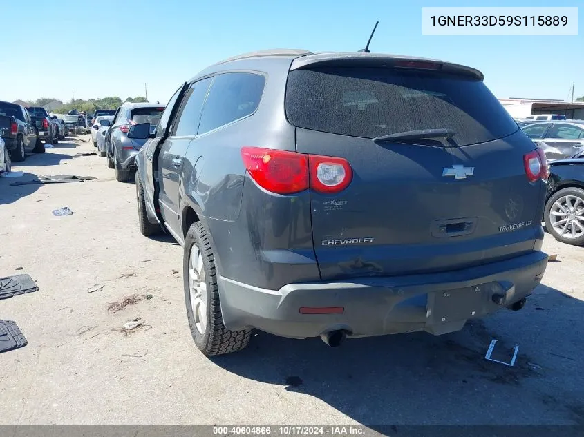 1GNER33D59S115889 2009 Chevrolet Traverse Ltz