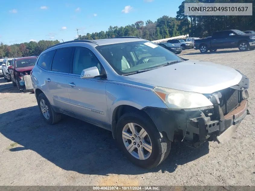 2009 Chevrolet Traverse Lt VIN: 1GNER23D49S101637 Lot: 40623974