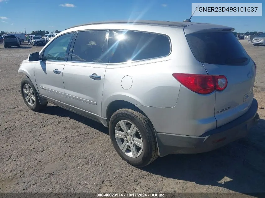 2009 Chevrolet Traverse Lt VIN: 1GNER23D49S101637 Lot: 40623974