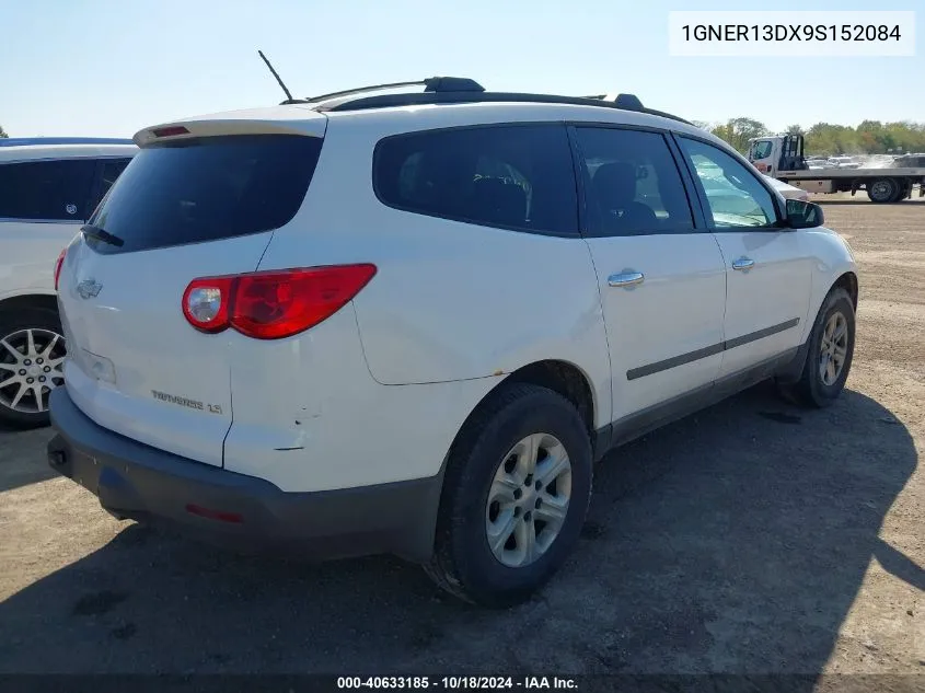 2009 Chevrolet Traverse Ls VIN: 1GNER13DX9S152084 Lot: 40633185