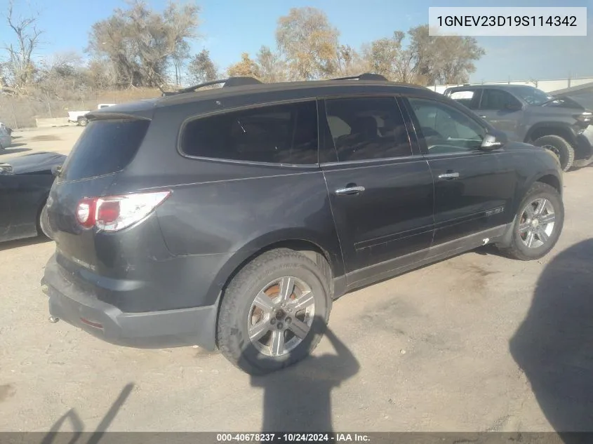 1GNEV23D19S114342 2009 Chevrolet Traverse Lt