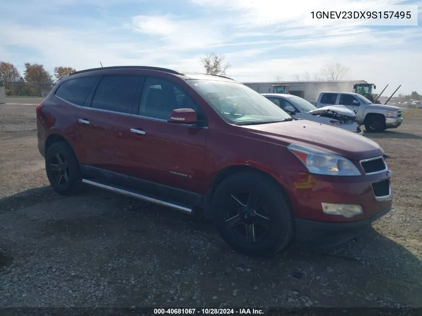 2009 Chevrolet Traverse Lt VIN: 1GNEV23DX9S157495 Lot: 40681067