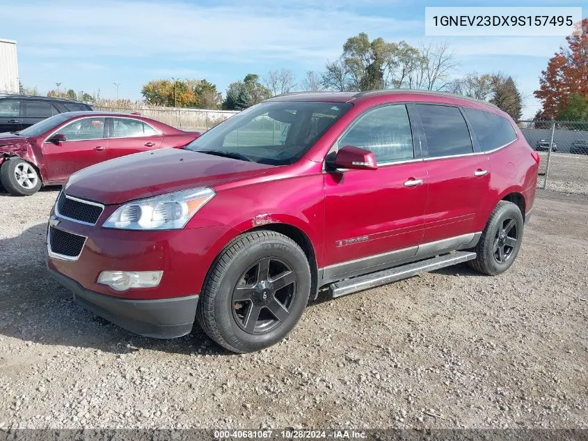 2009 Chevrolet Traverse Lt VIN: 1GNEV23DX9S157495 Lot: 40681067